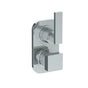 Watermark - Wall Mounted Thermostatic Shower Trim with built-in control, 3 1/2'' x 6 1/4'' - Vintage Copper