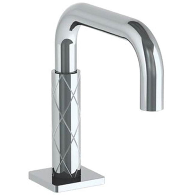 Watermark - Lily Automatic Deck Mounted Diamond Spout and Sensor (for premixed water only) - Vintage Copper