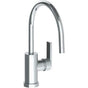Watermark - Deck Mounted 1 Hole Gooseneck Kitchen Faucet - Vintage Copper