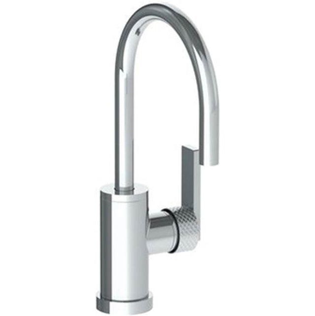 Watermark - Deck Mounted 1 Hole Gooseneck Bar Faucet - Vintage Copper