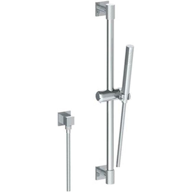 Watermark - Positioning Bar Shower kit with Slim Hand Shower and 69'' Hose - Vintage Copper
