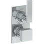 Watermark - Wall Mounted Thermostatic Shower Trim with built-in control, 3 1/2'' x 6 1/4'' - Vintage Copper