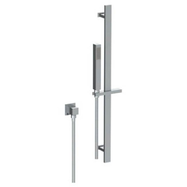 Watermark - Positioning Bar Shower kit with Hand Shower and 69'' Hose - Vintage Copper