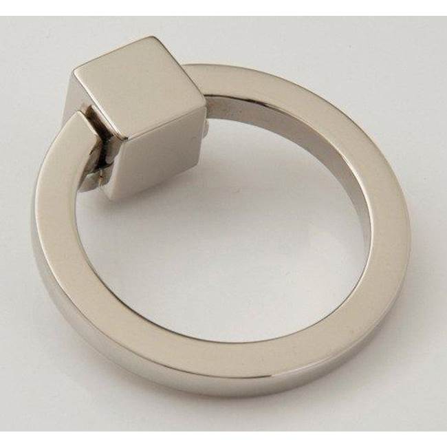 Water Street Brass - Hudson 3'' Round Ring Pull - Weathered Bronze - Weathered Bronze