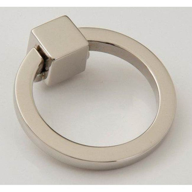 Water Street Brass - Hudson 3'' Round Ring Pull - Weathered Bronze - Weathered Bronze