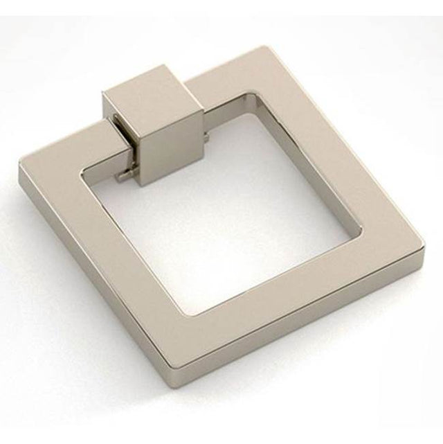 Water Street Brass - Hudson 2'' Square Ring Pull - Weathered Bronze - Weathered Bronze