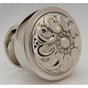 Water Street Brass - Decorative 1-1/2'' Paisley Font Knob - Weathered Bronze - Weathered Bronze
