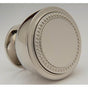 Water Street Brass - Decorative 1-1/2'' Bead Font Knob - Hammered - Weathered Bronze - Weathered Bronze