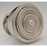Water Street Brass - Decorative 1-1/2'' Rope Font Knob - Weathered Bronze - Weathered Bronze