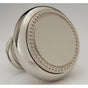 Water Street Brass - Decorative 1-1/2'' Bead Round Knob - Weathered Bronze - Weathered Bronze