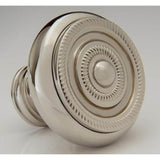 Water Street Brass - Decorative 1-1/2'' Rope Round Knob - Weathered Bronze - Weathered Bronze