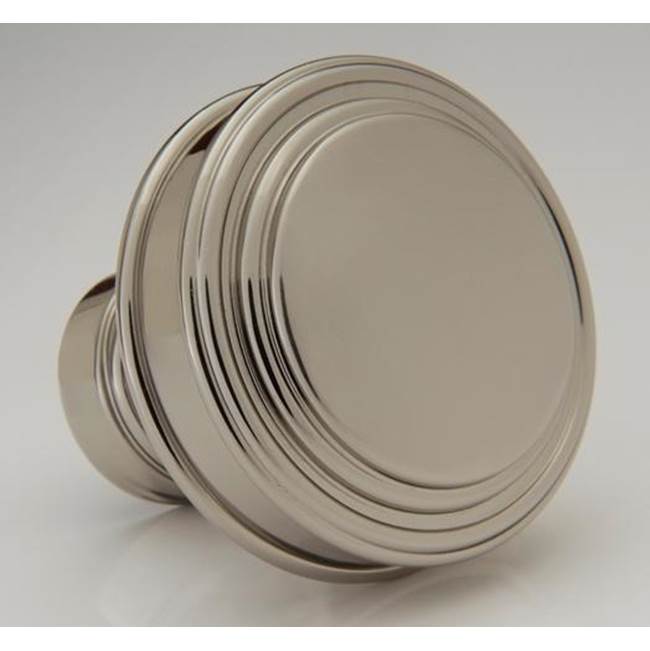 Water Street Brass - Terrace 1-1/2'' Flat Knob - Weathered Brass - Weathered Bronze