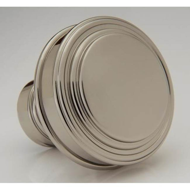 Water Street Brass - Terrace 1-1/2'' Flat Knob - Weathered Brass - Weathered Bronze