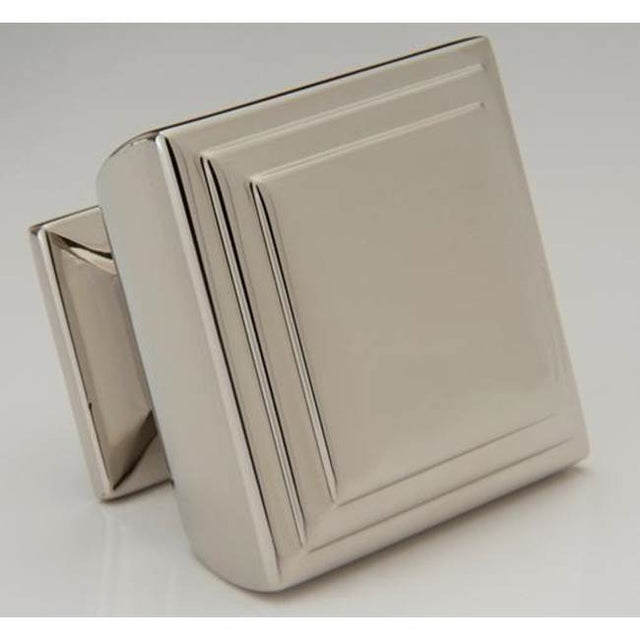 Water Street Brass - Terrace 1-1/2'' Square Knob - Weathered Bronze - Weathered Bronze