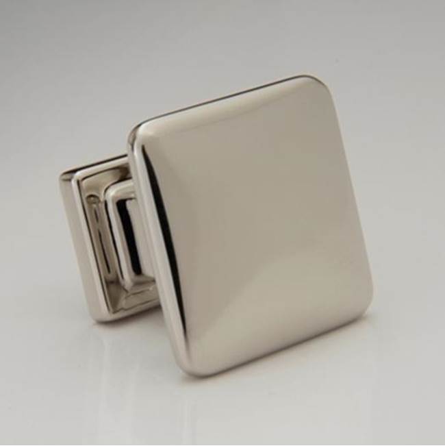 Water Street Brass - Hudson 1'' Square Knob - Hammered - Weathered Bronze - Weathered Bronze