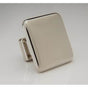 Water Street Brass - Hudson 1-3/8'' Square Hammered - Knob - Weathered Bronze - Weathered Bronze