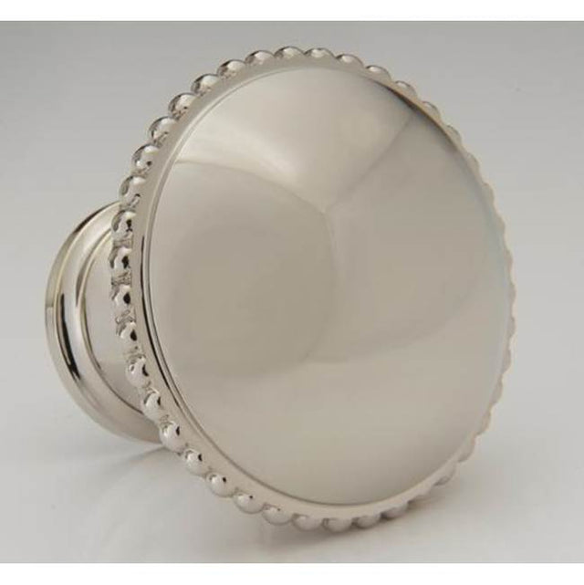 Water Street Brass - Port Royal 1-1/2'' Bead Knob - Hammered - Weathered Bronze - Weathered Bronze