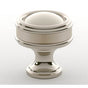 Water Street Brass - Port Royal 1-1/4'' Recessed Coin Knob - Weathered Bronze - Weathered Bronze