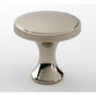 Water Street Brass - Jamestown 1-1/4'' Coin Knob - Weathered Bronze - Weathered Bronze