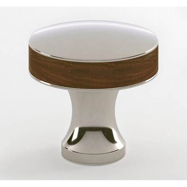 Water Street Brass - Manor 1-1/2'' Walnut Knob - Hammered - Weathered Bronze - Weathered Bronze