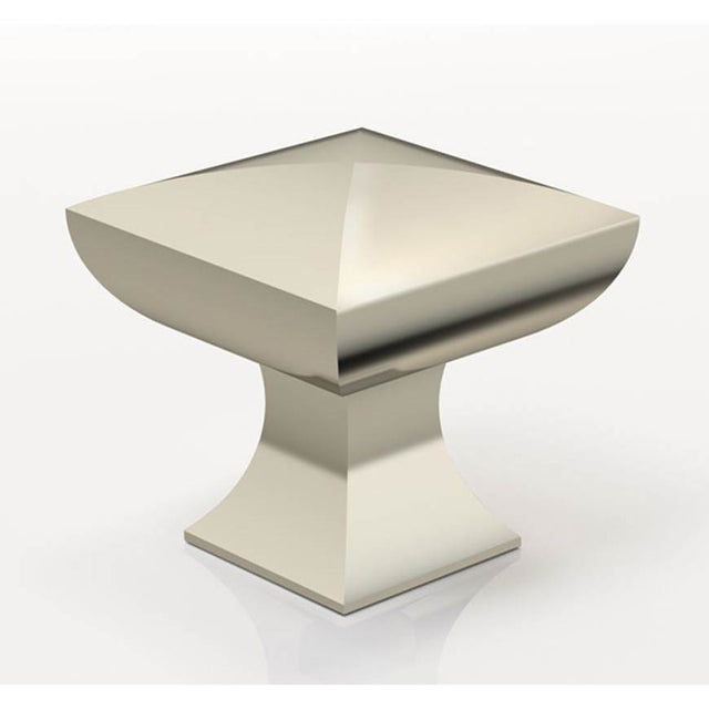 Water Street Brass - 1-1/4'' X 1-1/4'' Lexington Knob - Weathered Bronze - Weathered Bronze