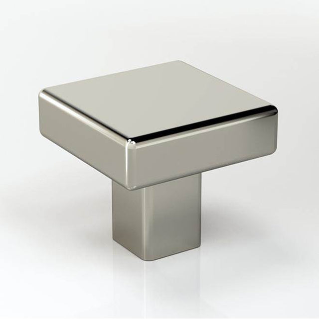 Water Street Brass - 1-1/2'' X 1-1/2'' Kinsley Square Knob - Weathered Bronze - Weathered Bronze