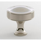 Water Street Brass - Hudson 1-1/4'' Coin Knob - Weathered Bronze - Weathered Bronze