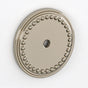 Water Street Brass - Bead 1-7/16'' Appliance Pull Backplate - Weathered Bronze - Weathered Bronze