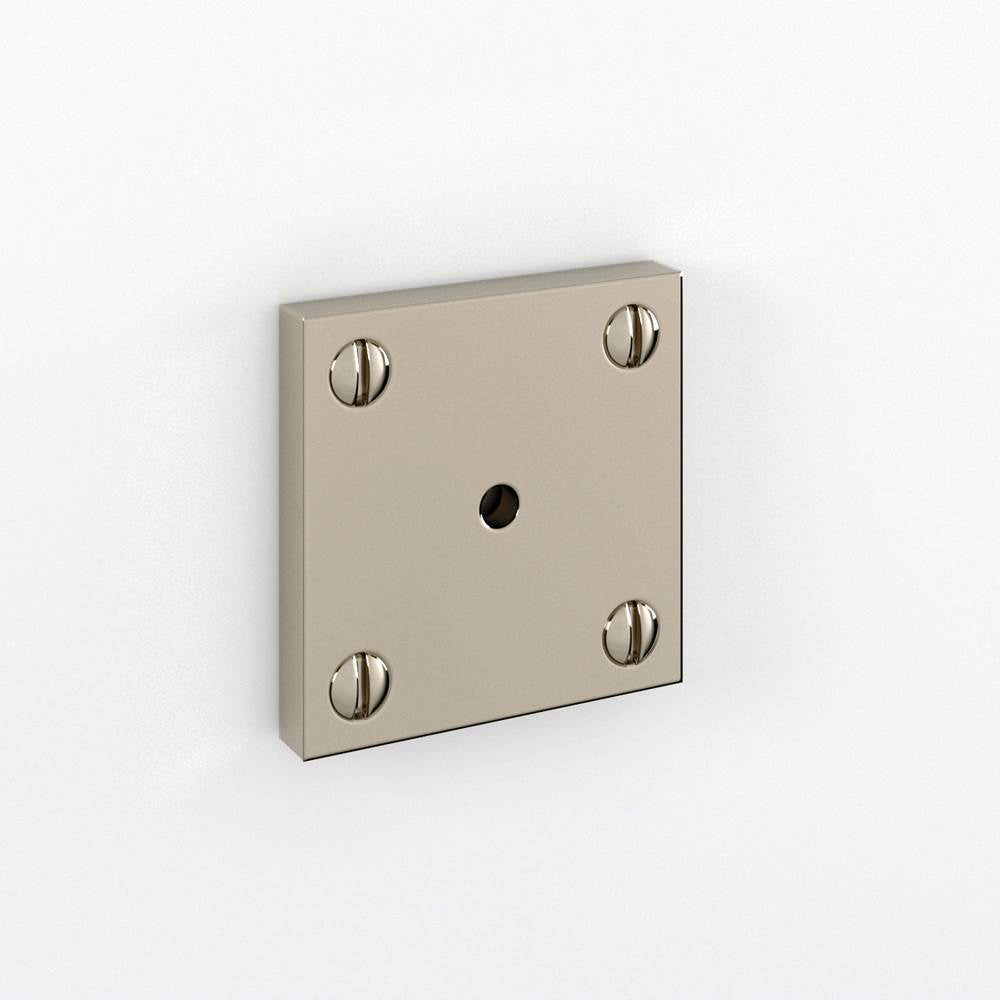 Water Street Brass - Manor 1-3/4'' X 1-3/4'' Square Backplate Surface Mount -Weathered Bronze - Weathered Bronze
