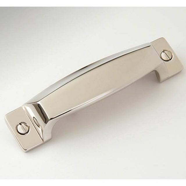 Water Street Brass - Hudson 4'' Cup Pull - Hammered - Weathered Brass - Weathered Brass