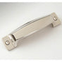 Water Street Brass - Hudson 4'' Cup Pull - Hammered - Weathered Brass - Weathered Brass