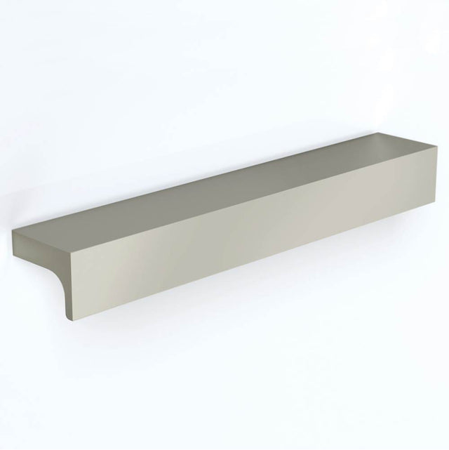 Water Street Brass - 12'' C-C Manor Style Tab Pull - Weathered Bronze - Weathered Bronze