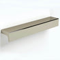 Water Street Brass - 10'' C-C Hudson Style Tab Pull - Weathered Bronze - Weathered Bronze