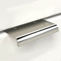 Water Street Brass - 10'' C-C Tear Drop Style Tab Pull - Weathered Bronze - Weathered Bronze