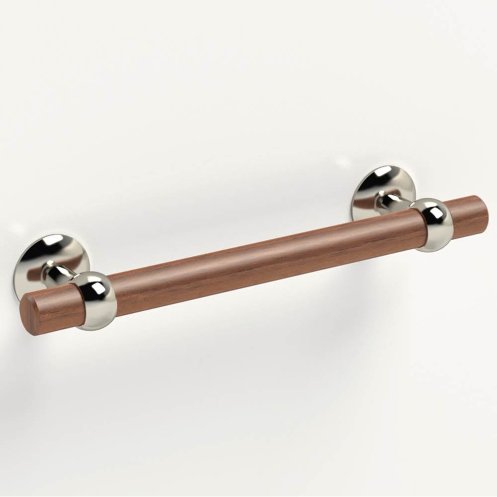 Water Street Brass - 3'' Urban Loft Walnut Pull - Satin Brass No Lacquer - Satin Brass, No Lacquer