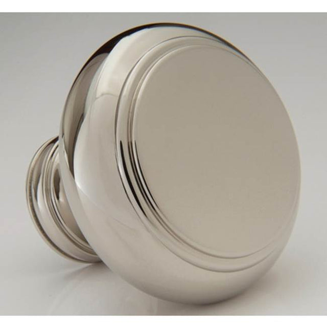 Water Street Brass - Terrace 1-1/4'' Round Knob - Engraved - Weathered Bronze - Weathered Bronze