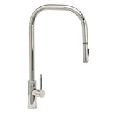 Waterstone - Waterstone Fulton Industrial Extended Reach PLP Faucet-Toggle Sprayer - 2 pc. Suite - Polished Nickel