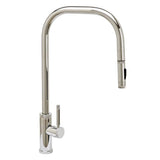 Waterstone - Waterstone Fulton Industrial Extended Reach PLP Faucet - Toggle Sprayer - Satin Gold