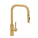 Waterstone - Waterstone Fulton Industrial PLP Pulldown Faucet - Toggle Sprayer - 2 pc. Suite - Classic Bronze