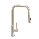 Waterstone - Waterstone Fulton Modern PLP Pulldown Faucet - Toggle Sprayer - Unlacquered Polished Brass