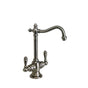 Waterstone - Waterstone Annapolis Hot and Cold Filtration Faucet - Lever Handles - Unlacquered Polished Brass
