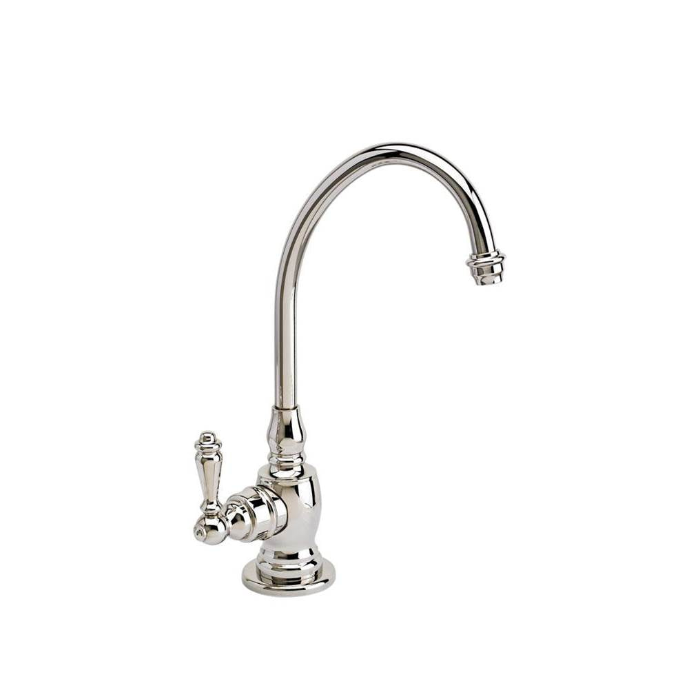 Waterstone - Waterstone Hampton Hot Only Filtration Faucet - Lever Handle - Unlacquered Polished Brass