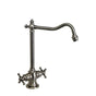 Waterstone - Waterstone Annapolis Bar Faucet - Cross Handles - Unlacquered Polished Brass