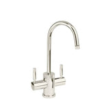 Waterstone - Waterstone Industrial Hot and Cold Filtration Faucet - C-Spout - Polished Nickel
