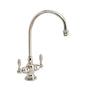 Waterstone - Waterstone Hampton Bar Faucet - Lever Handles - Unlacquered Polished Brass