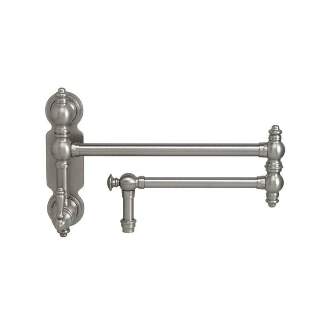 Waterstone - Waterstone Traditional Wall Mounted Potfiller - Lever Handle - Unlacquered Polished Brass