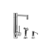 Waterstone - Waterstone Hunley Prep Faucet - 2pc. Suite - Matte White