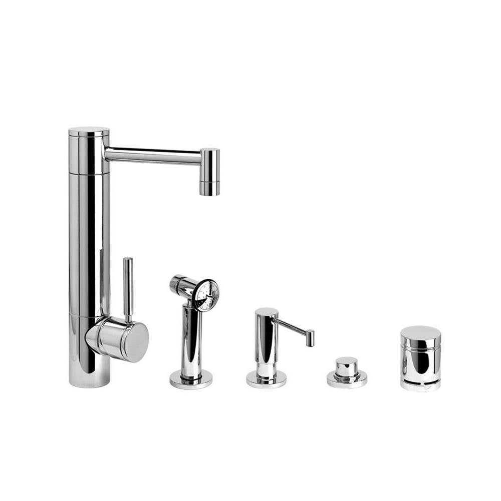 Waterstone - Waterstone Hunley Prep Faucet - 4pc. Suite - Matte White