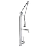 Waterstone - Waterstone Contemporary Gantry Pulldown Faucet - Straight Spout - 2pc. Suite - Tuscan Brass