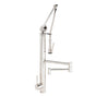 Waterstone - Waterstone Contemporary Gantry Pulldown Faucet - 18'' Articulated Spout - Chardonnay